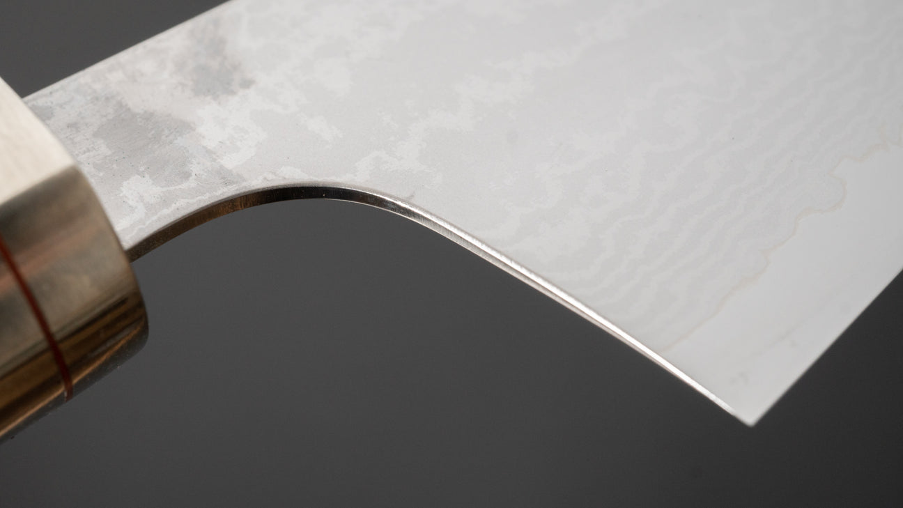 Hitohira Imojiya TH Damascus Gyuto 240mm Fusion Tagayasan Handle