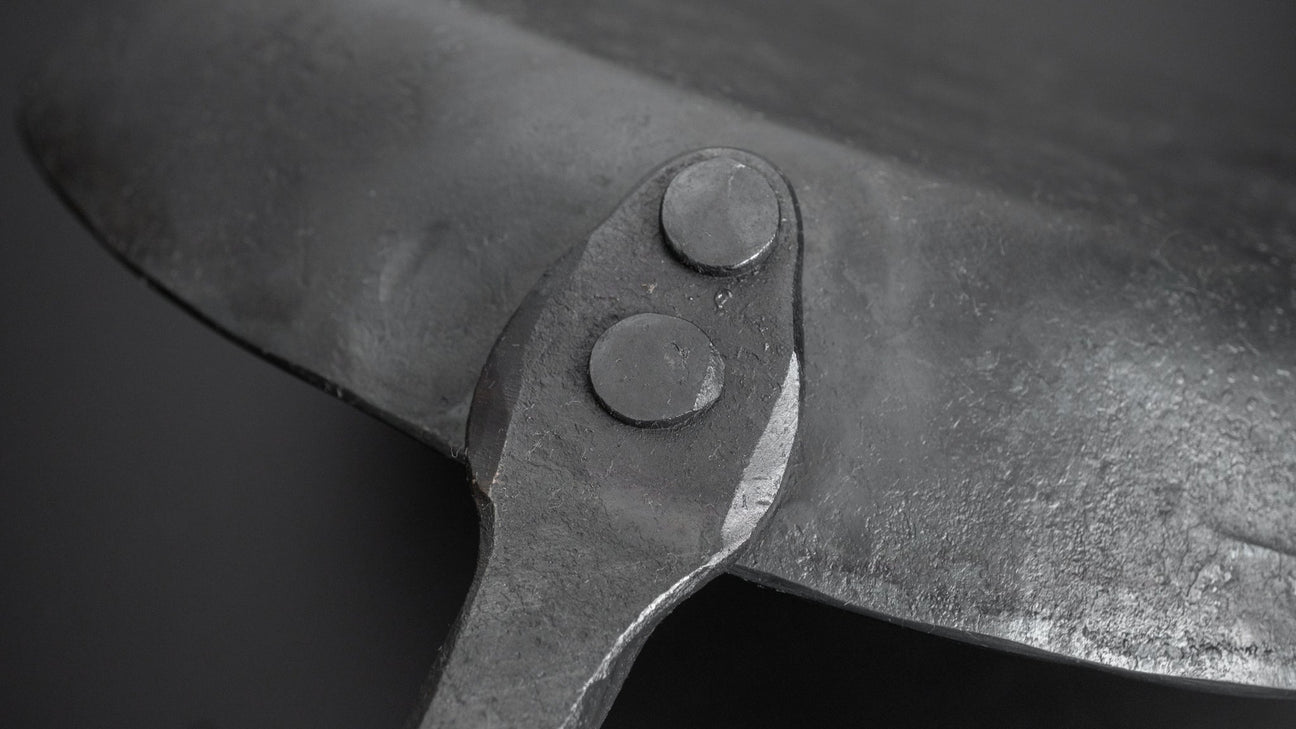 Kanatoko Hand Forged Iron Frying Pan 190mm Bottom Size (Shallow)