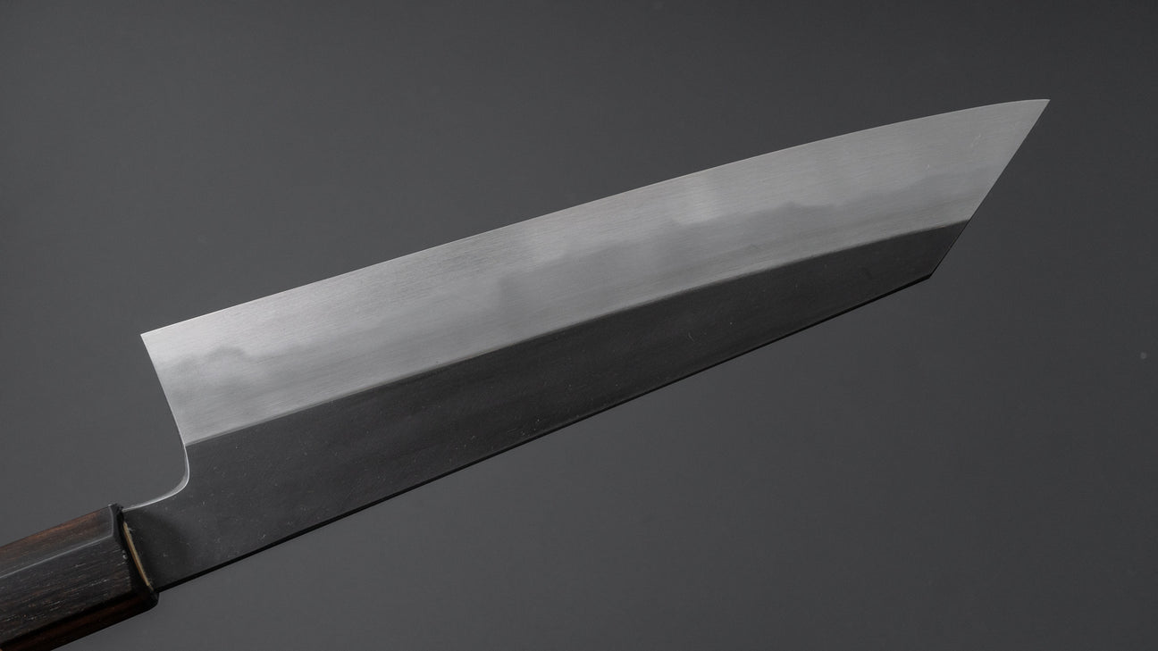 Hitohira Kikuchiyo Kyuzo White #2 Kurouchi Kiritsuke Gyuto 210mm Cherry Wood Handle