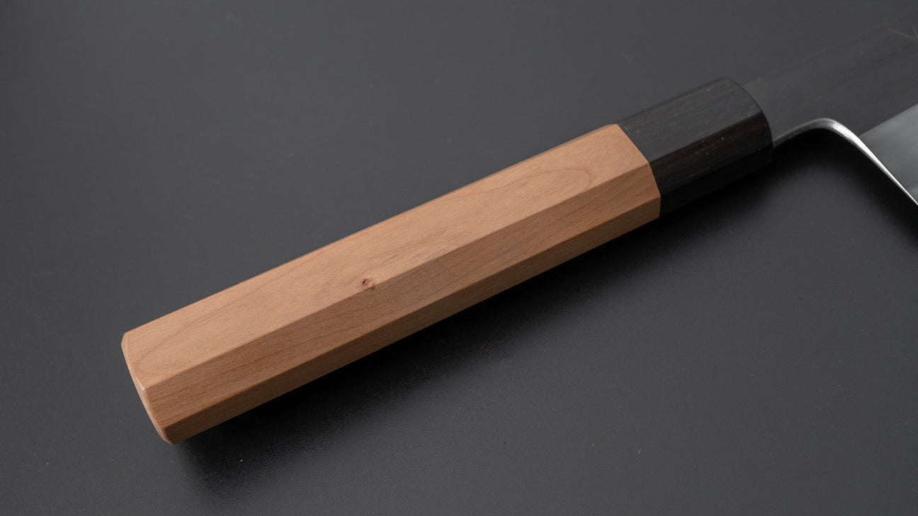 Hitohira Kikuchiyo Kyuzo White #2 Kurouchi Kiritsuke Gyuto 210mm Cherry Wood Handle