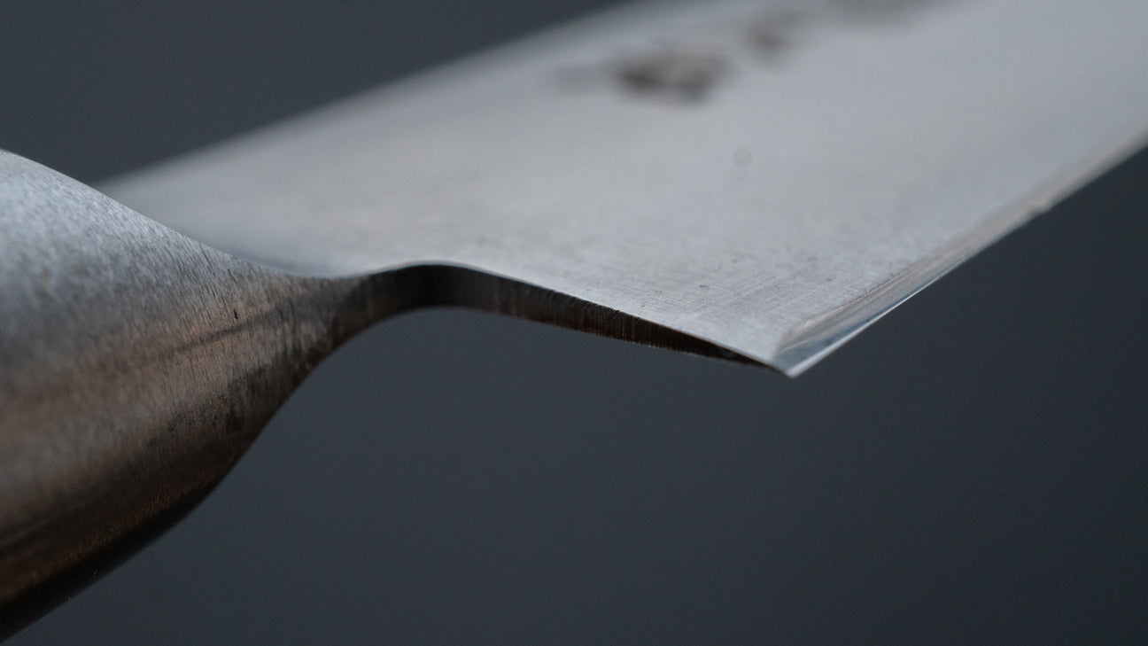 Morihei Hisamoto Hagane Petty 120mm Pakka Handle