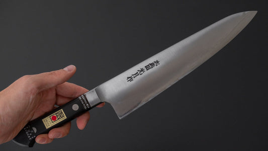 Kogetsu Carbon Gyuto 240 mm Pakka-handvat