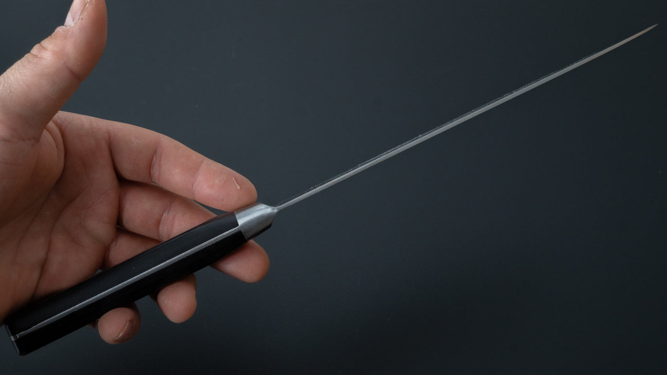 Morihei Hisamoto Hagane Gyuto 180 mm Pakka-handvat