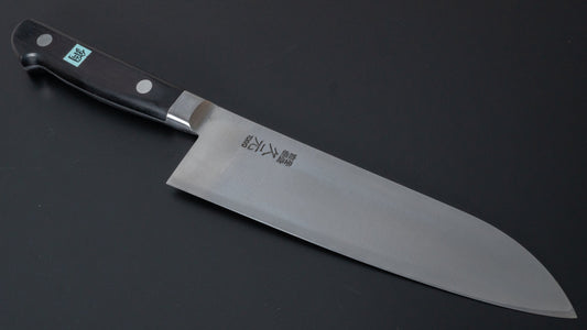Morihei Hisamoto Hagane Santoku 185 mm Pakka-handvat