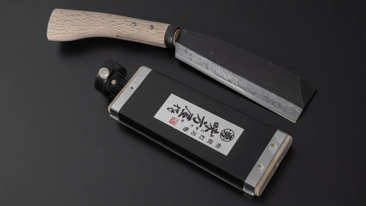 Ajikataya Old Style Hatchet 165mm Ho Wood Handle (Single Bevel)