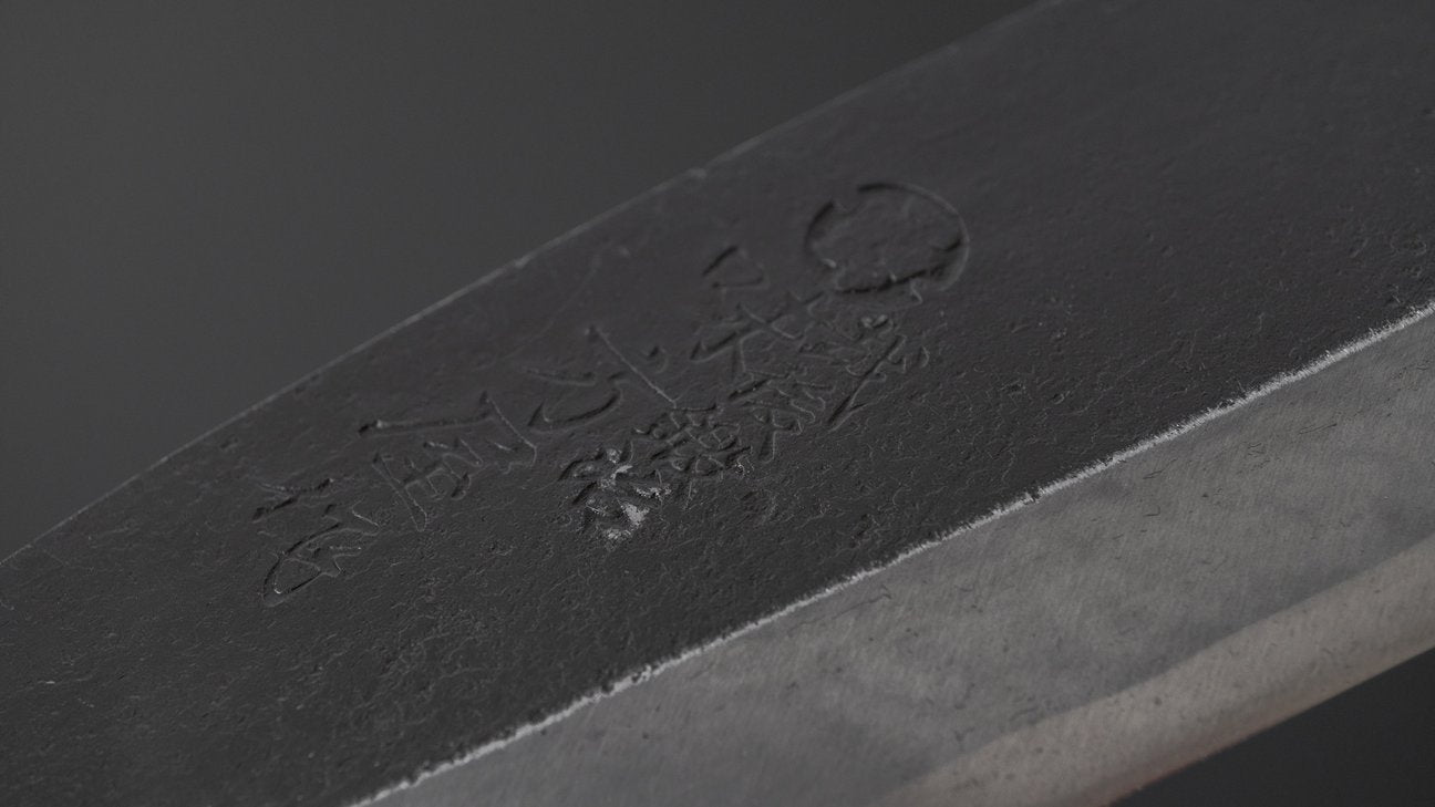 Ajikataya oude stijl bijl 165 mm ho houten handvat (enkele schuine kant) 