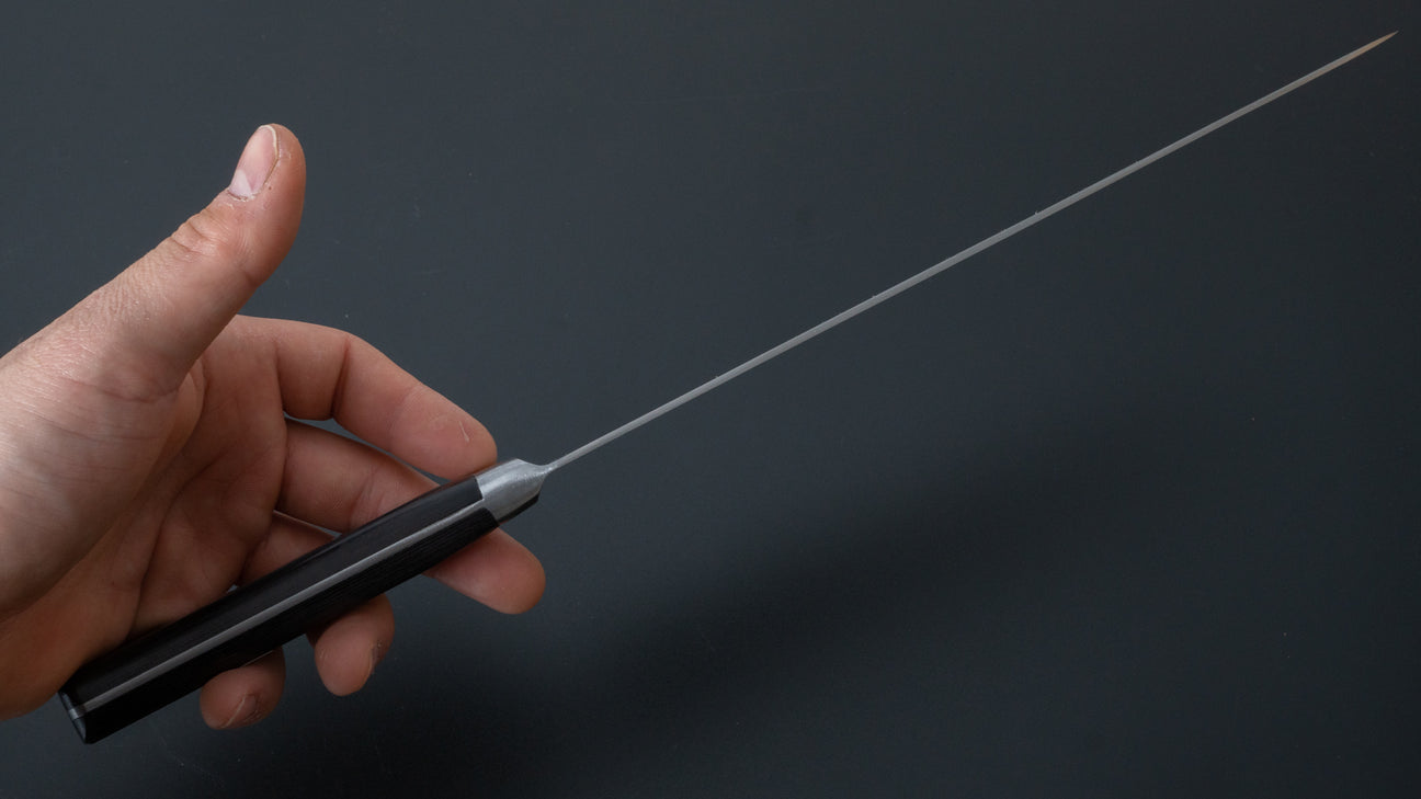 Morihei Hisamoto Hagane Sujihiki 240mm Pakka Handle