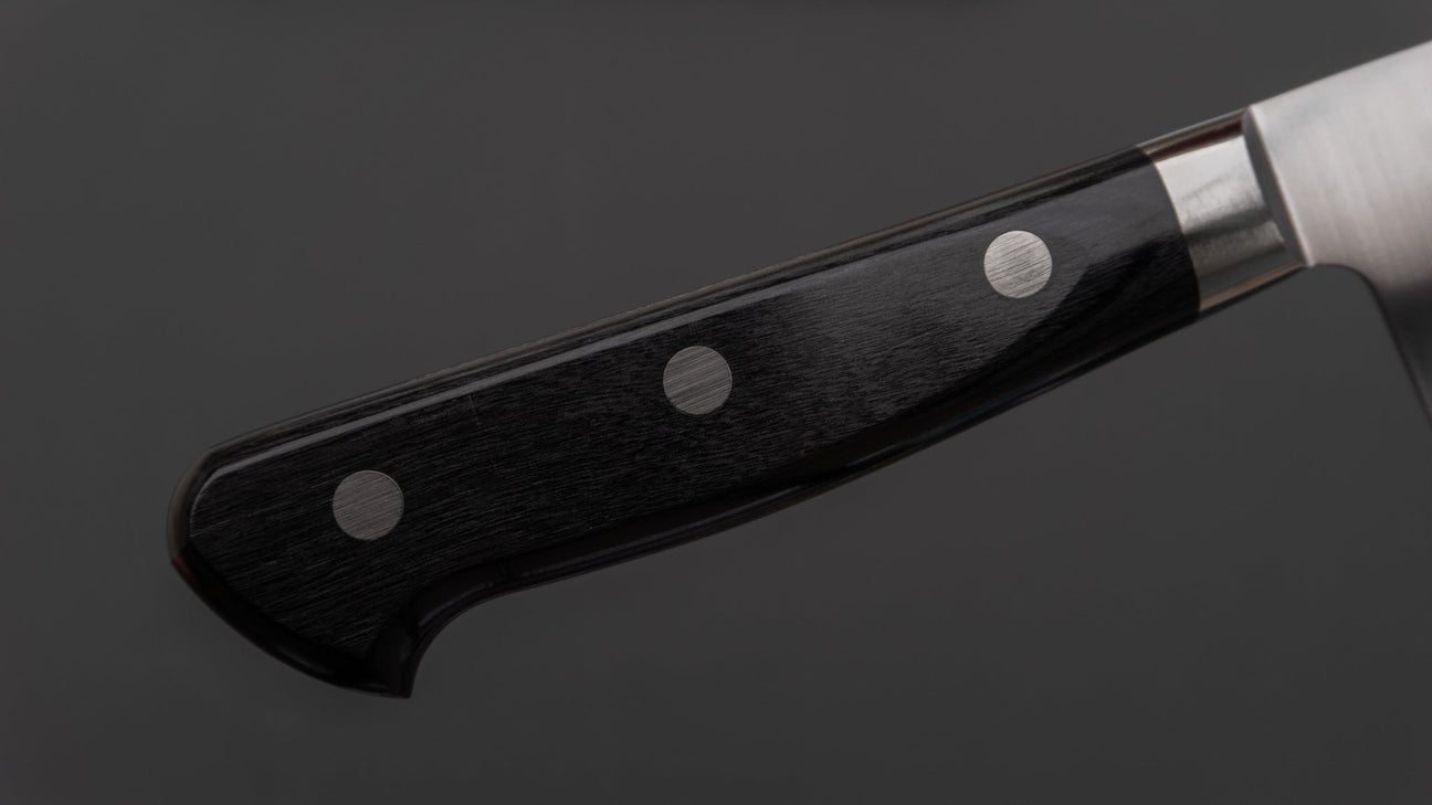 Hitohira T10 Migaki Gyuto 180 mm Pakka-handvat