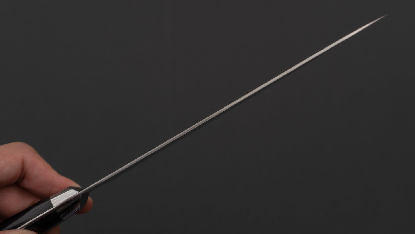 Hitohira T10 Migaki Gyuto 180 mm Pakka-handvat