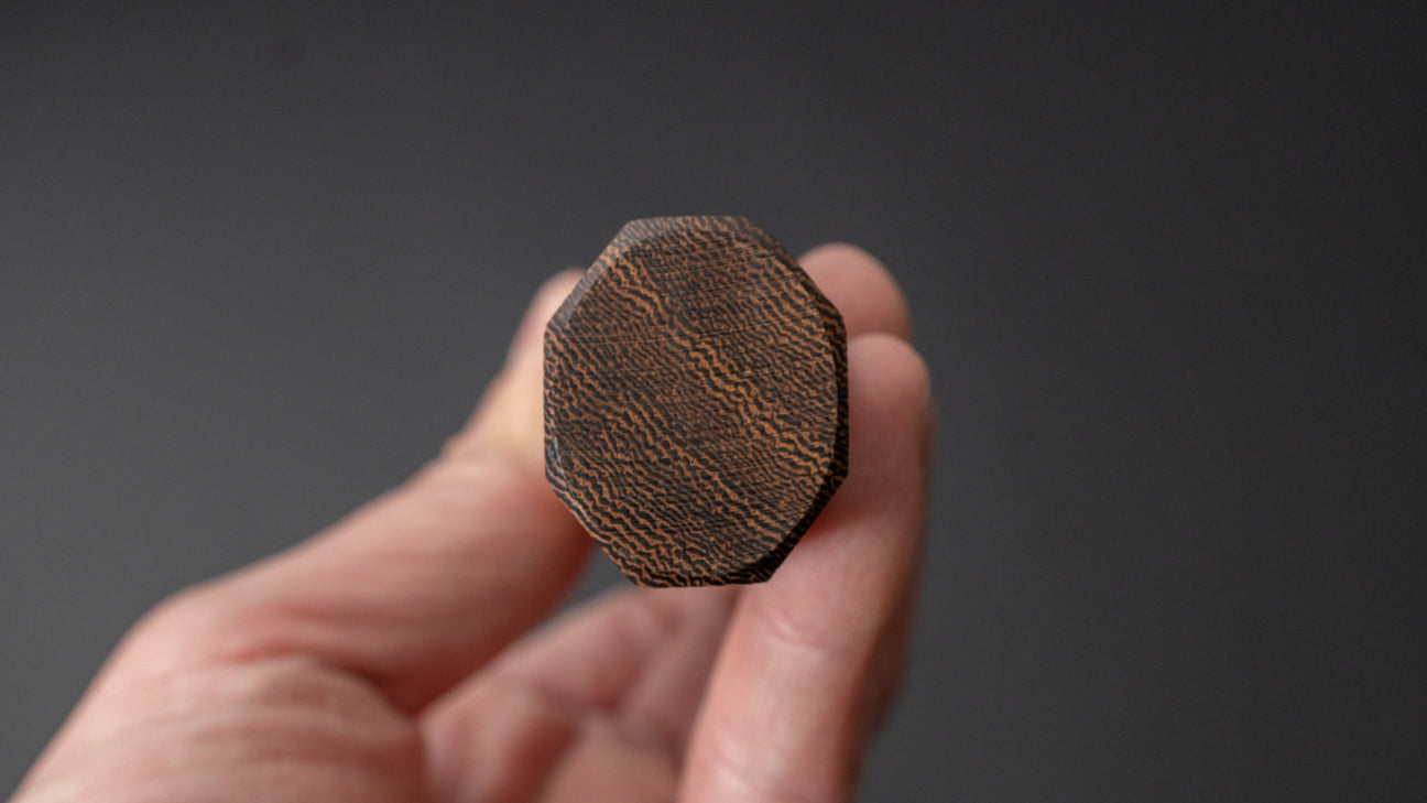 Jiro Tsuchime Wa Santoku 165 mm Taihei Tagayasan-handvat (#450)