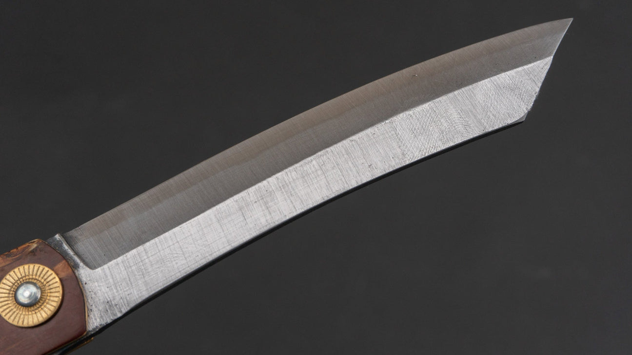 Higonokami Custom Folding Knife X Large Sakura Skin Handle (#10)