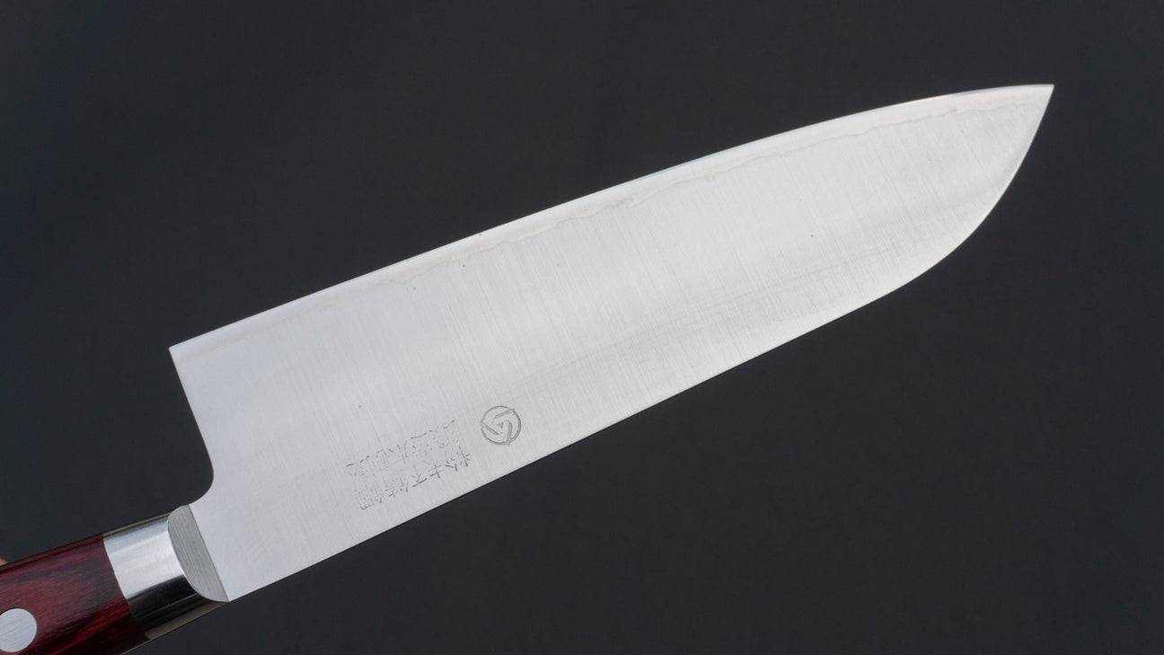 Hitohira TP Santoku 170mm Wine Pakka Handle
