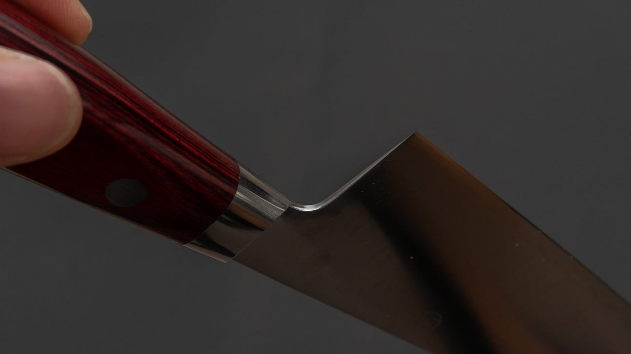 Hitohira TP Santoku 170mm Wine Pakka Handle