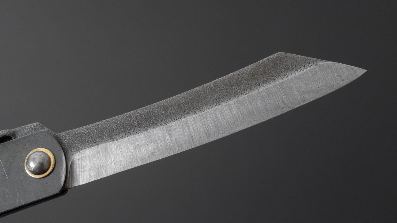 Higonokami Mono Folding Knife Large Iron Handle (Black Handle)