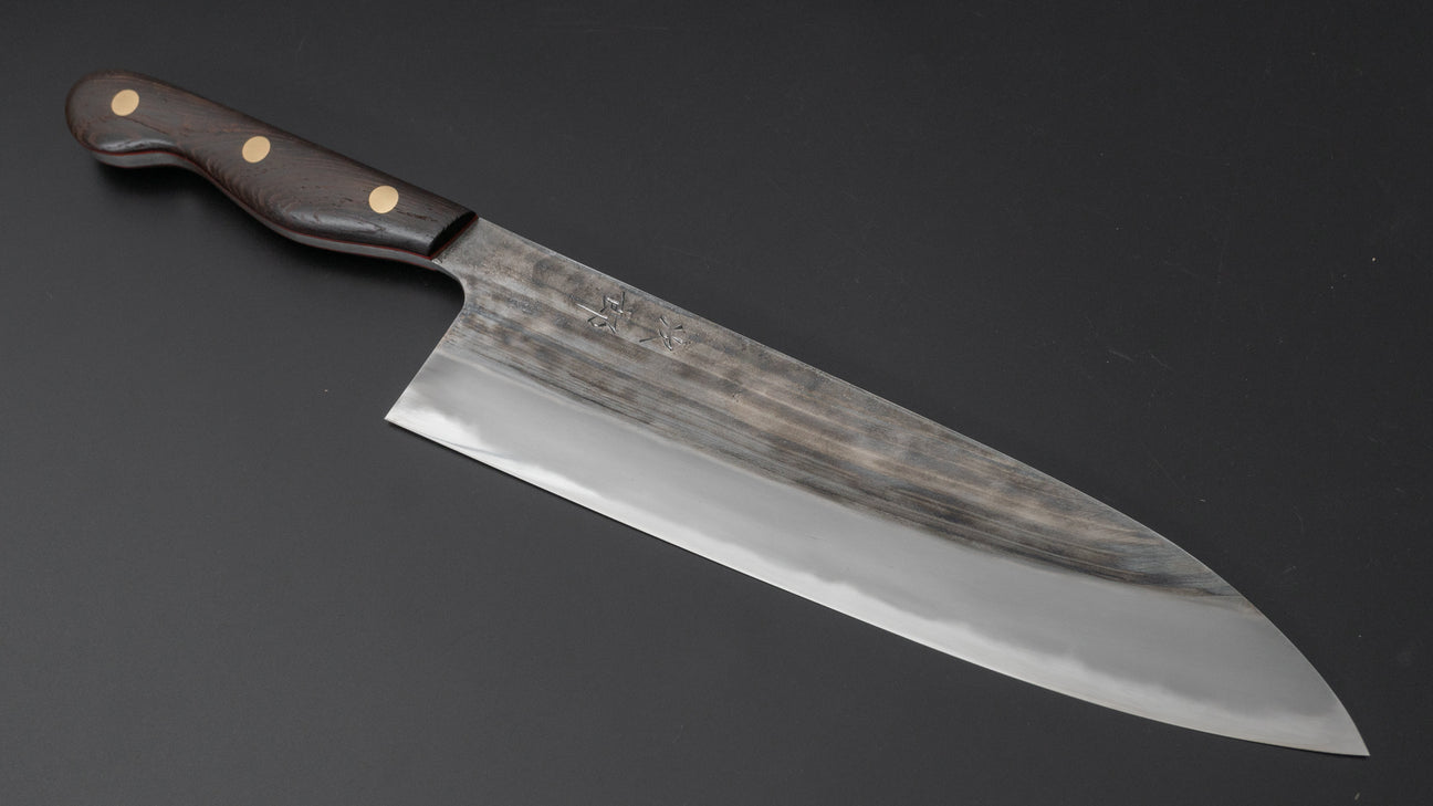 Jiro Tsuchime Yo Gyuto 255 mm Tagayasan-handvat (#459)
