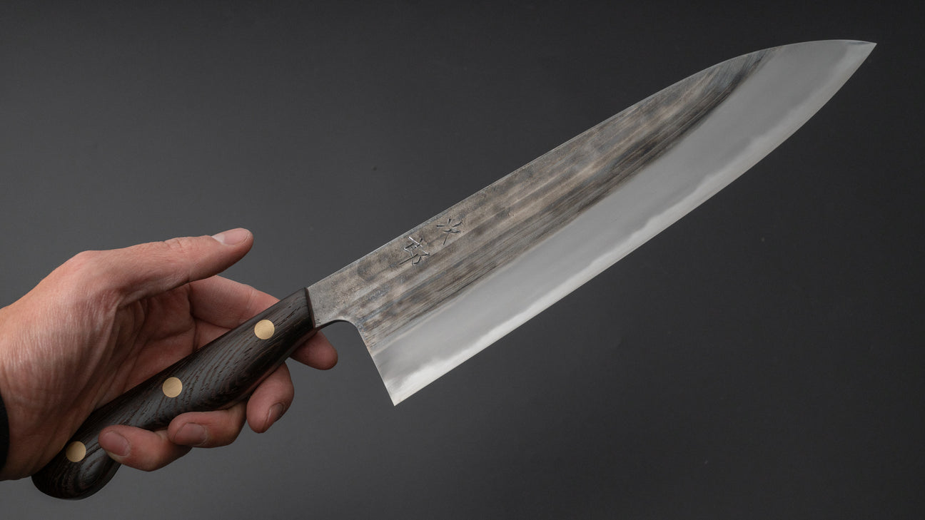 Jiro Tsuchime Yo Gyuto 255 mm Tagayasan-handvat (#459)