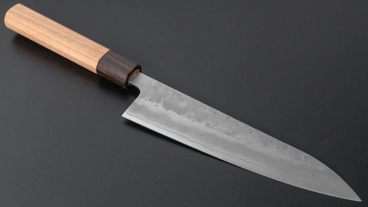 Hitohira Futana S3 Nashiji Gyuto 180 mm kersenhouten handvat