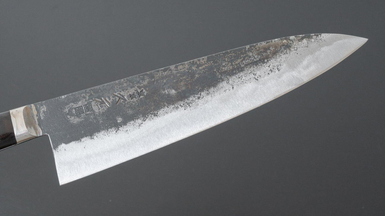 Morihei Hisamoto Kurouchi White #1 Gyuto 210mm Pakka Handle