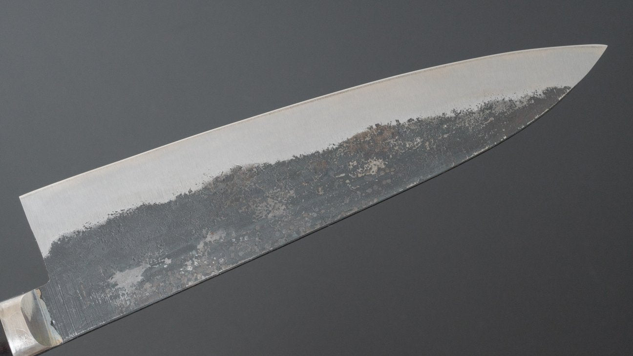 Morihei Hisamoto Kurouchi White #1 Gyuto 210mm Pakka Handle