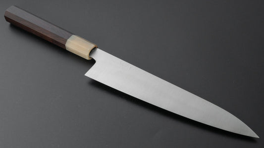 Hitohira Ashi Swedish Stainless Gyuto 210mm Ebony Handle