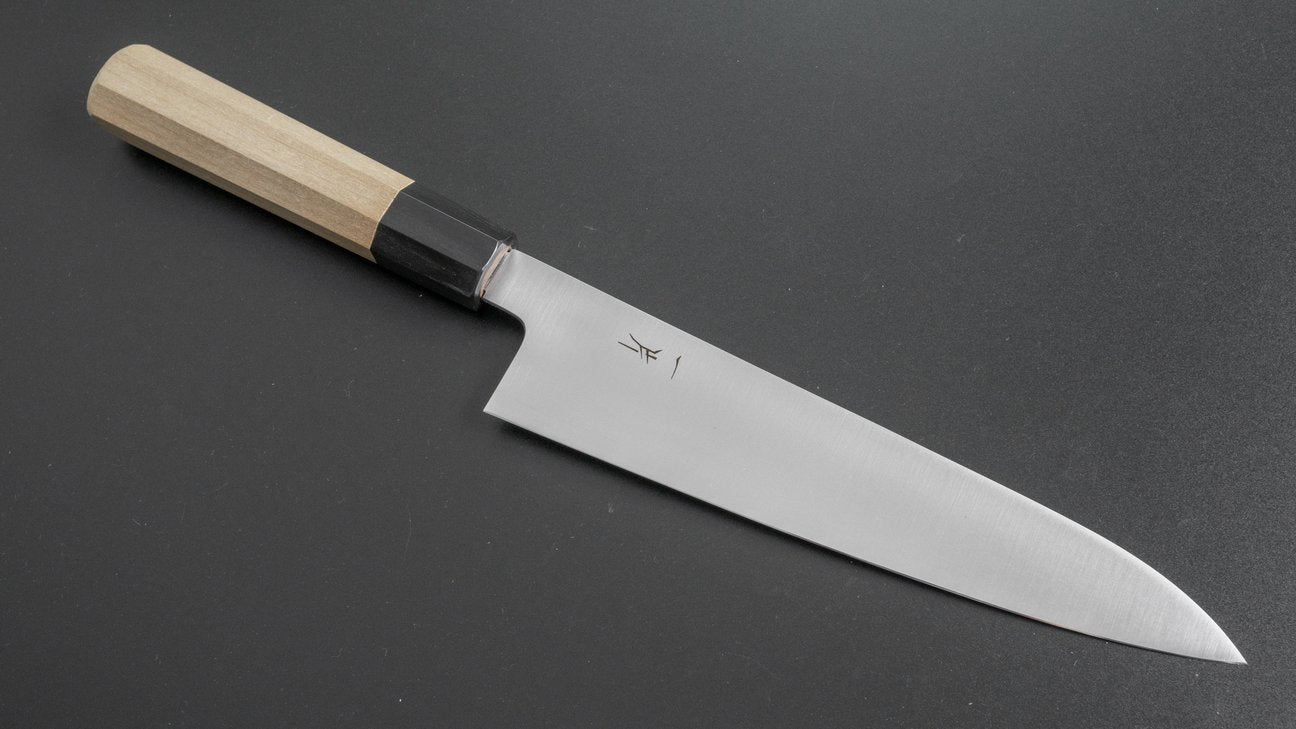 Hitohira FJ VG-10 Gyuto 210 mm Ho houten handvat (Wa)