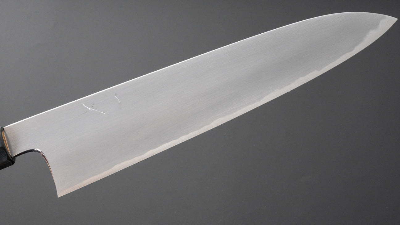 Hitohira Gorobei Rikichi Blue #2 Kasumi Gyuto 240mm Ho Wood Handle