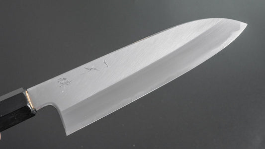 Hitohira Kikuchiyo Ren Blue #2 Santoku 180mm Ho Wood Handle