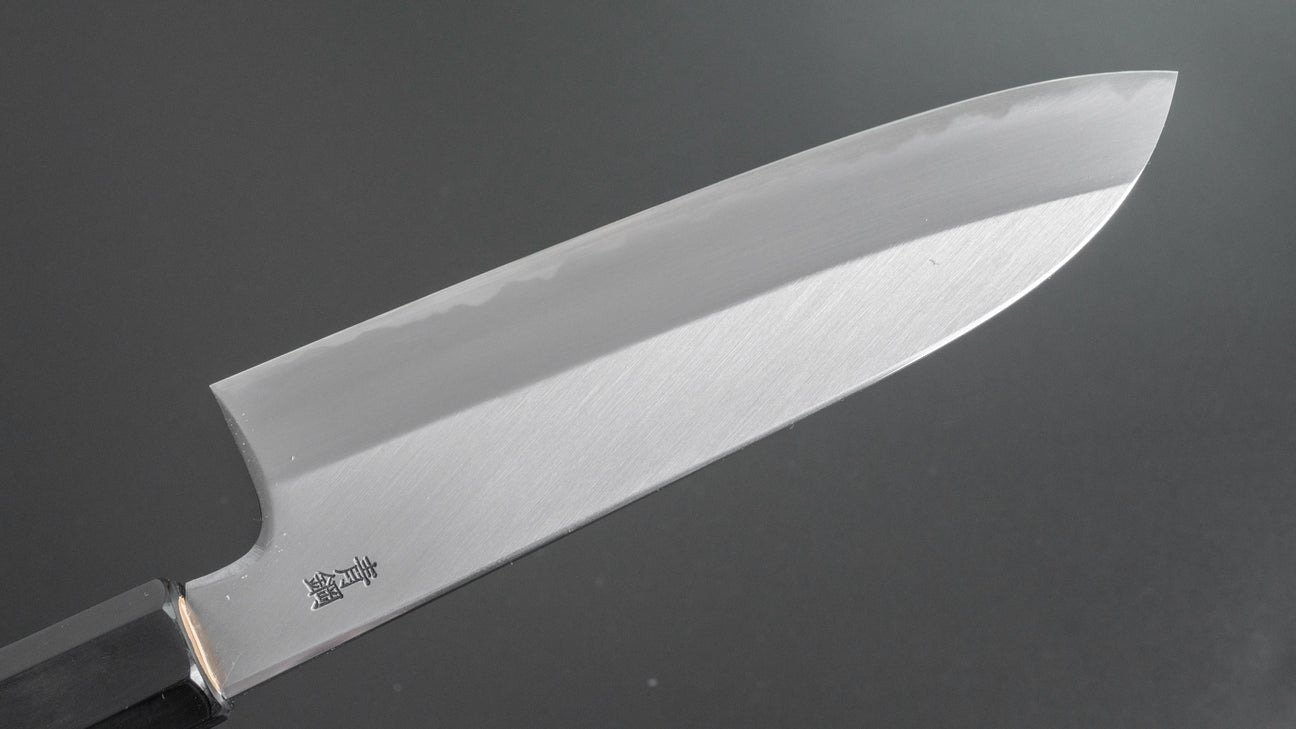Hitohira Kikuchiyo Ren Blue #2 Santoku 180mm Ho Wood Handle