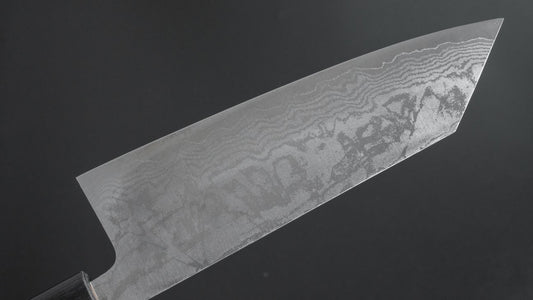 Hitohira Setsu Forged VG-10 Damascus Bunka 170mm Wood Handle