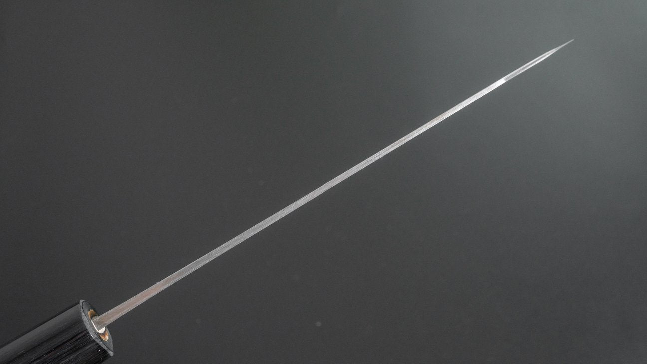 Hitohira Setsu gesmeed VG-10 Damascus Bunka 170 mm houten handvat