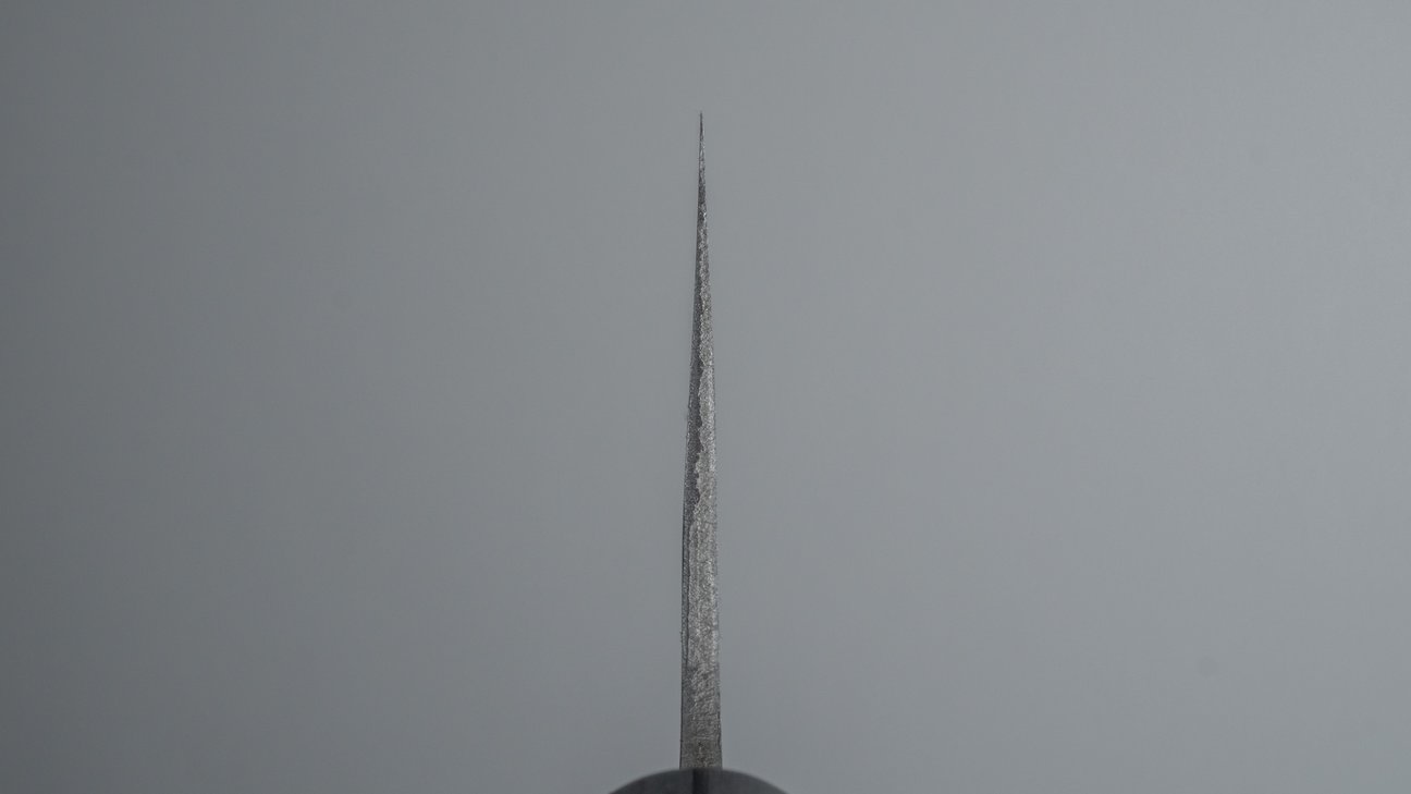 Hitohira Setsu gesmeed VG-10 Damascus Bunka 170 mm houten handvat