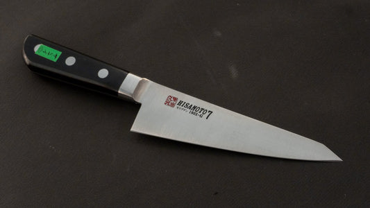 Morihei Hisamoto INOX Honesuki Kaku 150mm with Pakka Handle