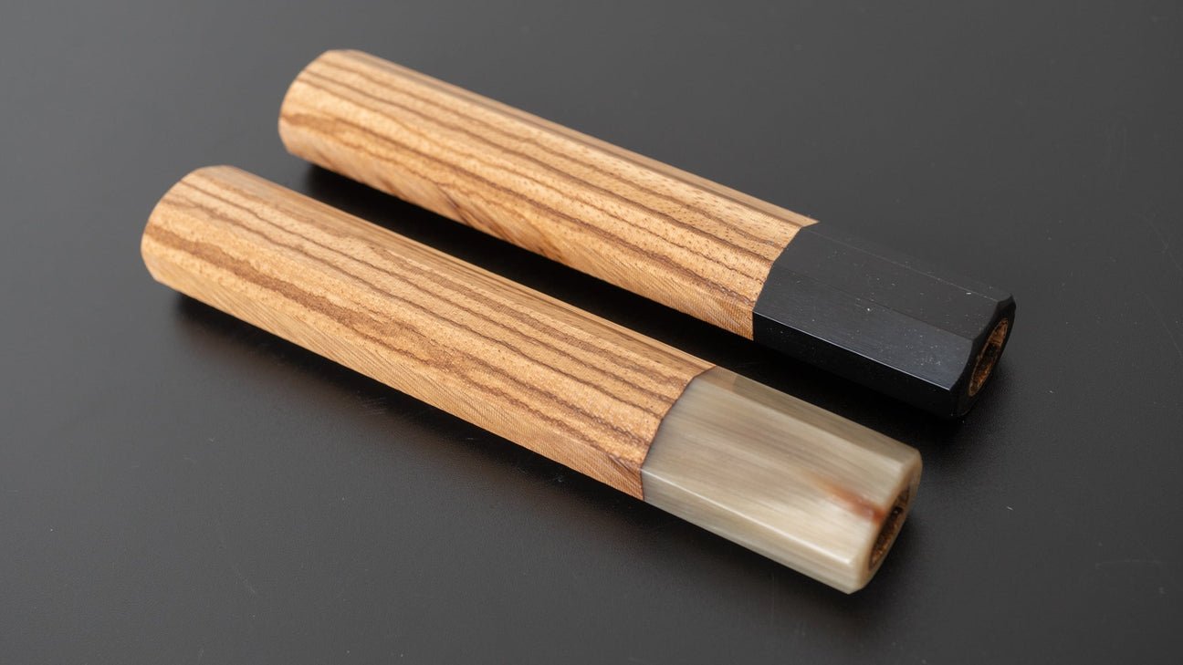 Taihei Custom Zebrawood Octagonal Handle (Gyuto/Yanagiba L)