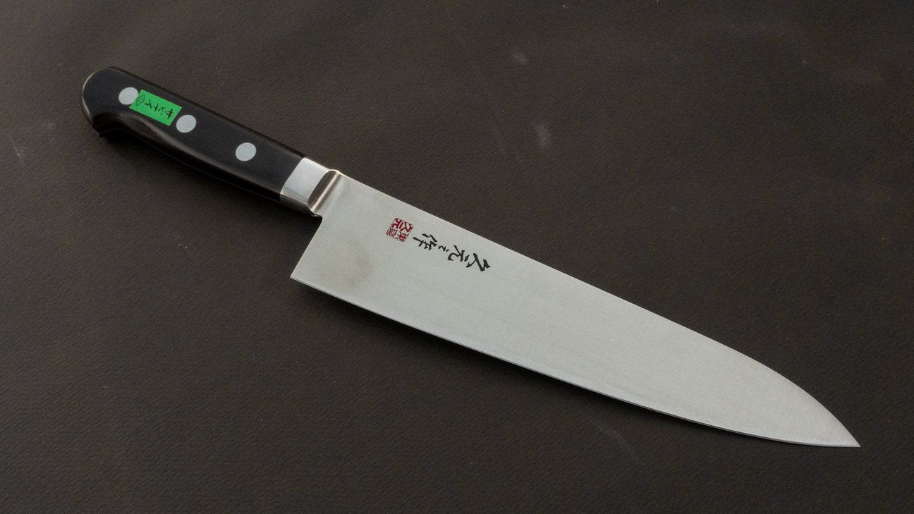 Morihei Hisamoto INOX Gyuto 210mm Pakka Handle