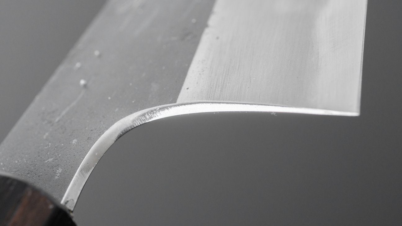 Hitohira Togashi White #2 Kurouchi Kiritsuke Gyuto 210mm Tagayasan Handle