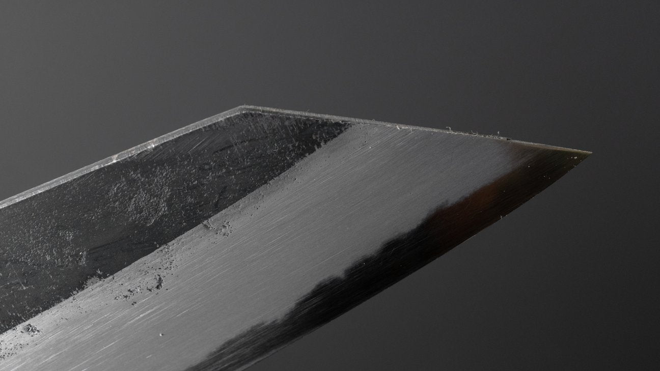 Hitohira Togashi White #2 Kurouchi Kiritsuke Gyuto 210mm Tagayasan Handle