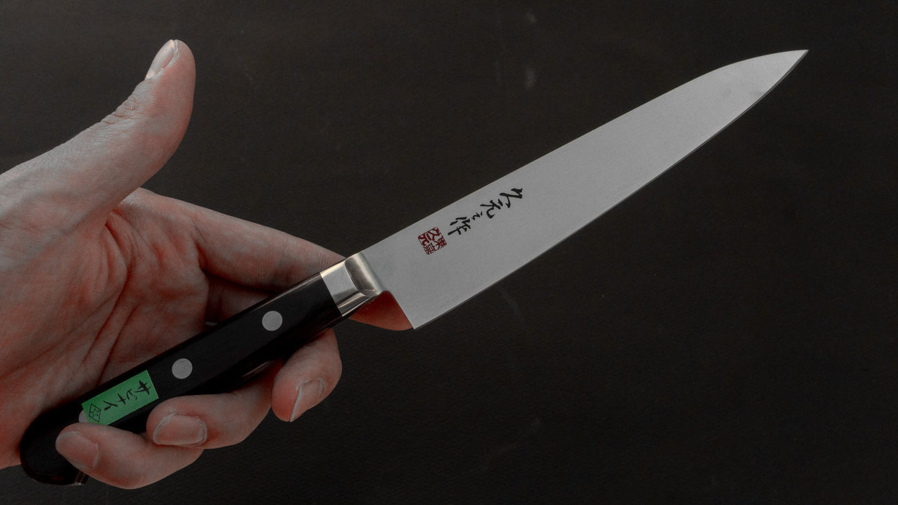 Morihei Hisamoto INOX Petty 150 mm Pakka-handvat 