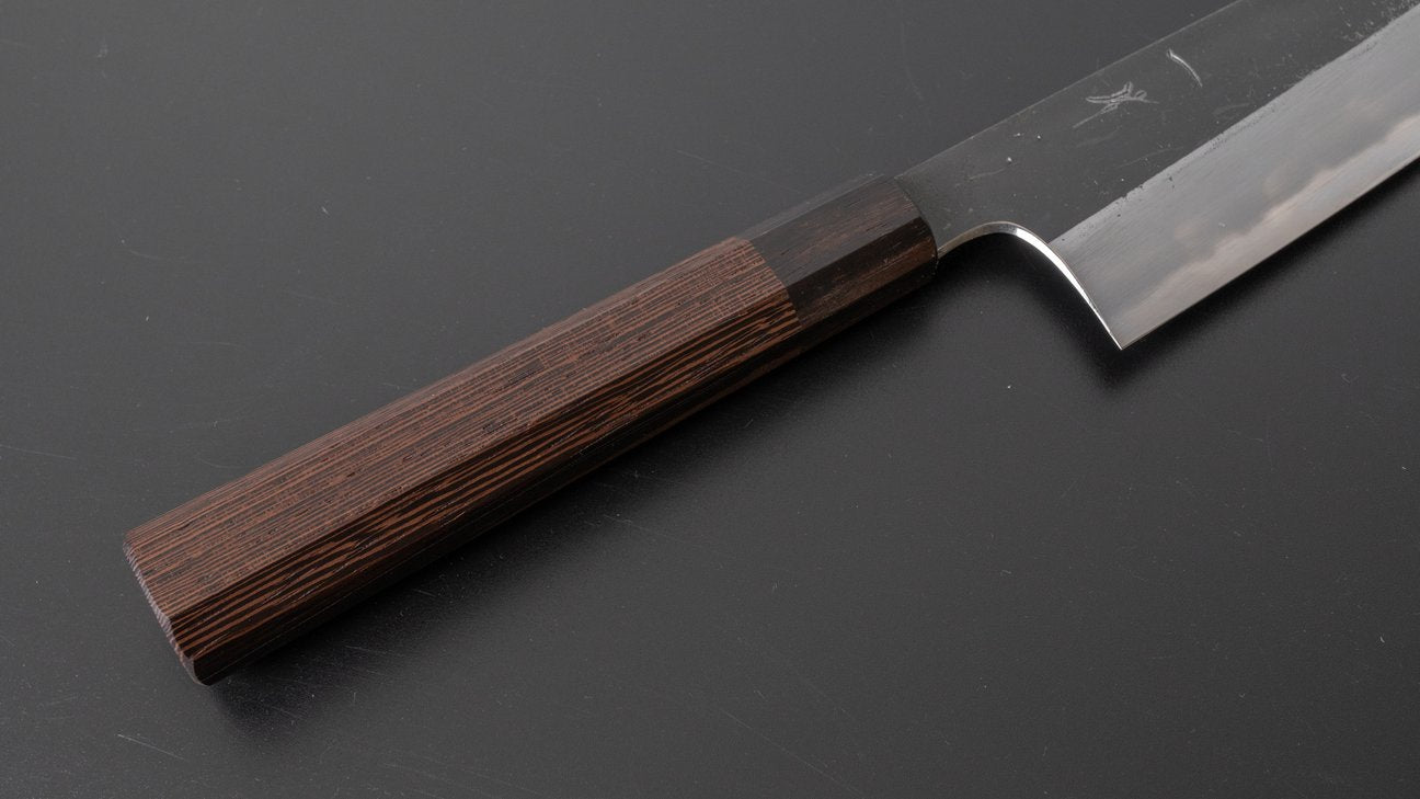 Hitohira Togashi White #2 Kurouchi Kiritsuke Gyuto 210mm Tagayasan Handle