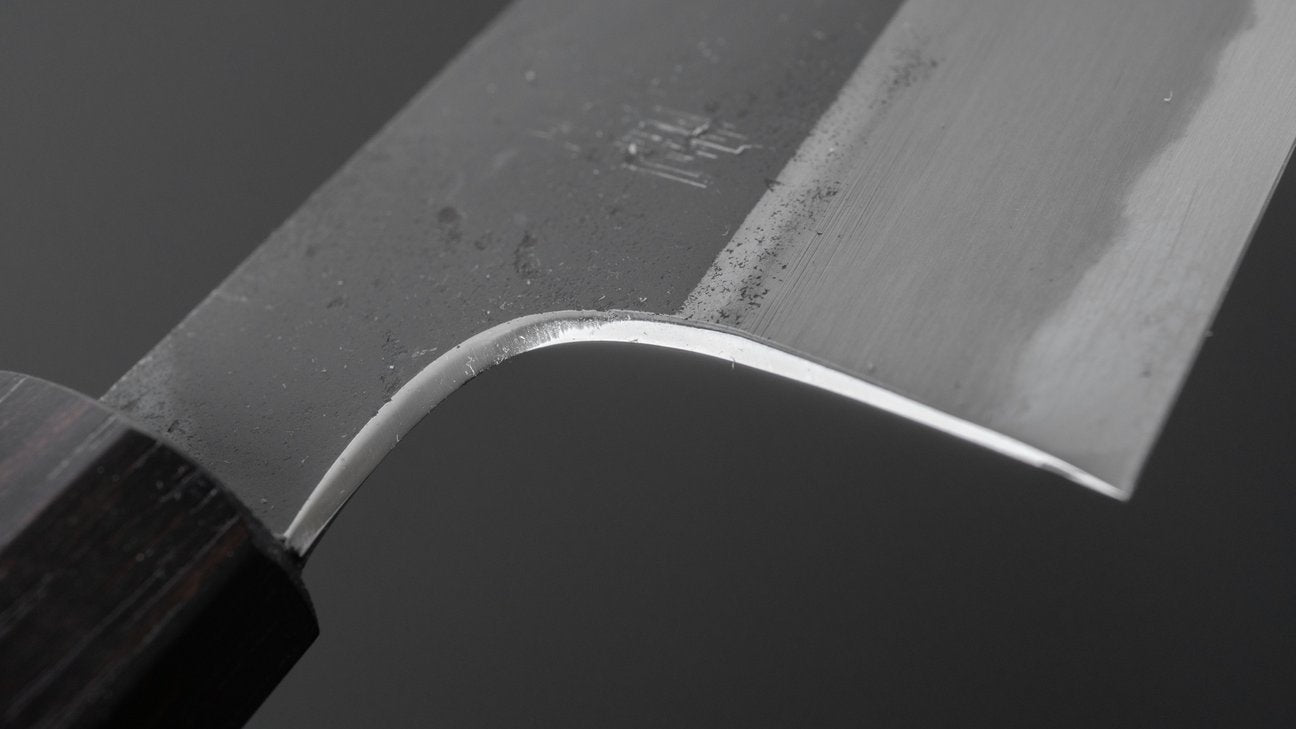 Hitohira Togashi Wit #2 Kurouchi Kiritsuke Gyuto 240 mm Tagayasan-handvat