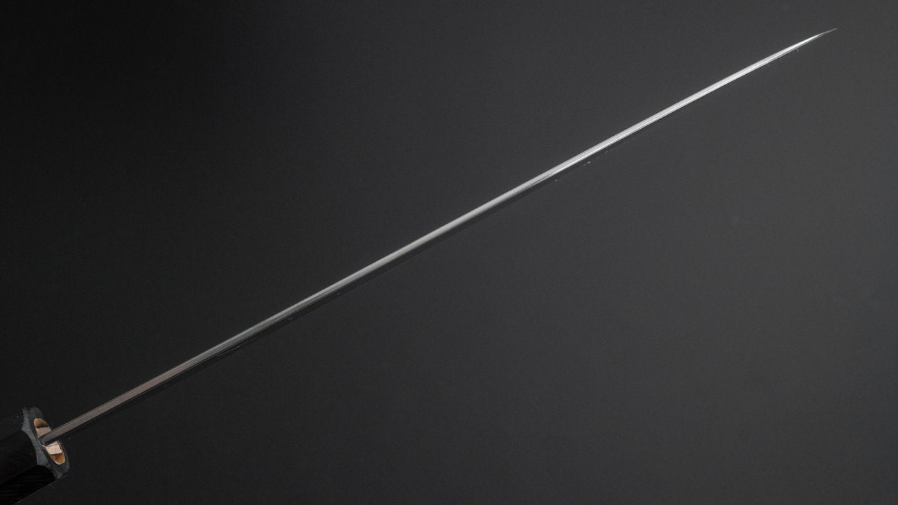 Hitohira Kikuchiyo Kyuzo Silver #3 Migaki Gyuto 210mm Ho Wood Handle