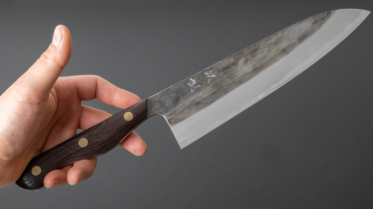 Jiro Tsuchime Yo Gyuto 225 mm Tagayasan-handvat (#349)