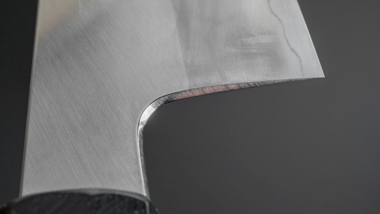 Hitohira Kikuchiyo Kyuzo Silver #3 Migaki Gyuto 210mm Ho Wood Handle