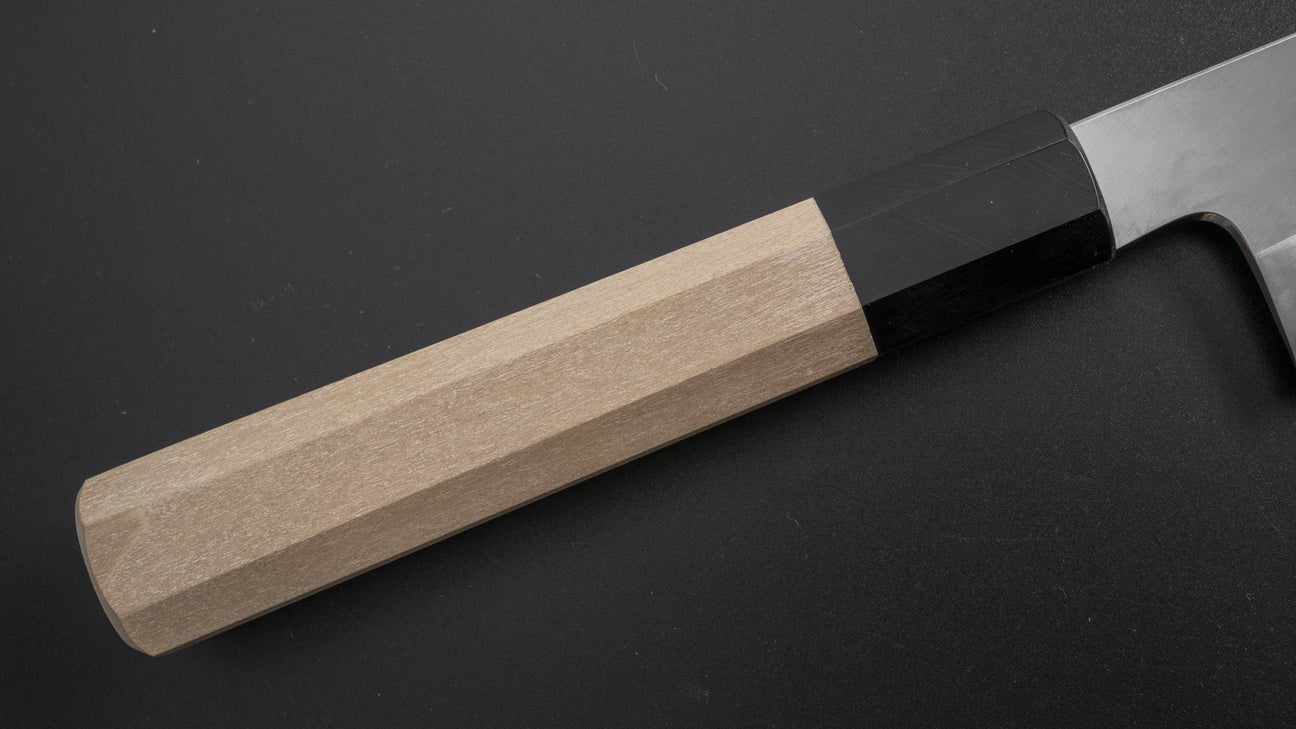 Hitohira Kikuchiyo Kyuzo Silver #3 Migaki Gyuto 210mm Ho Wood Handle