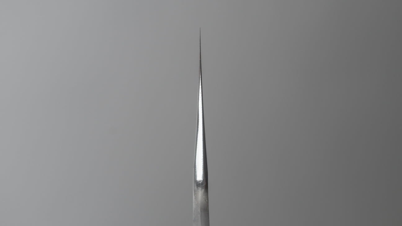 Hitohira Kikuchiyo Ren Zilver #3 Gyuto 240 mm Ho houten handvat