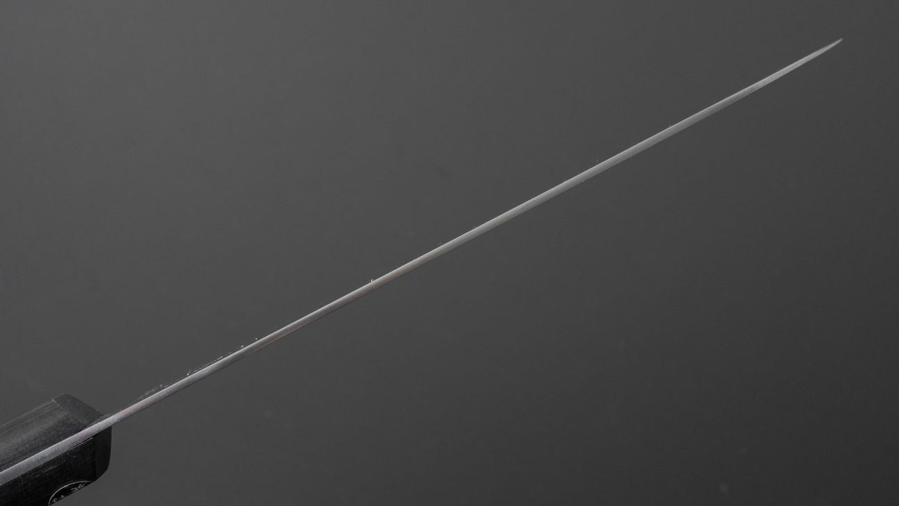 Kogetsu Carbon Santoku 180 mm Pakka-handgreep (geen bolster) 