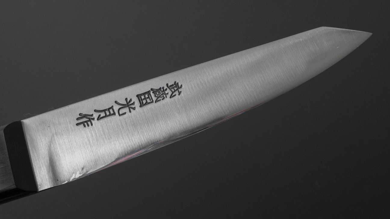 Kogetsu Carbon Honesuki Maru 150 mm Pakka-handgreep (geen bolster) 