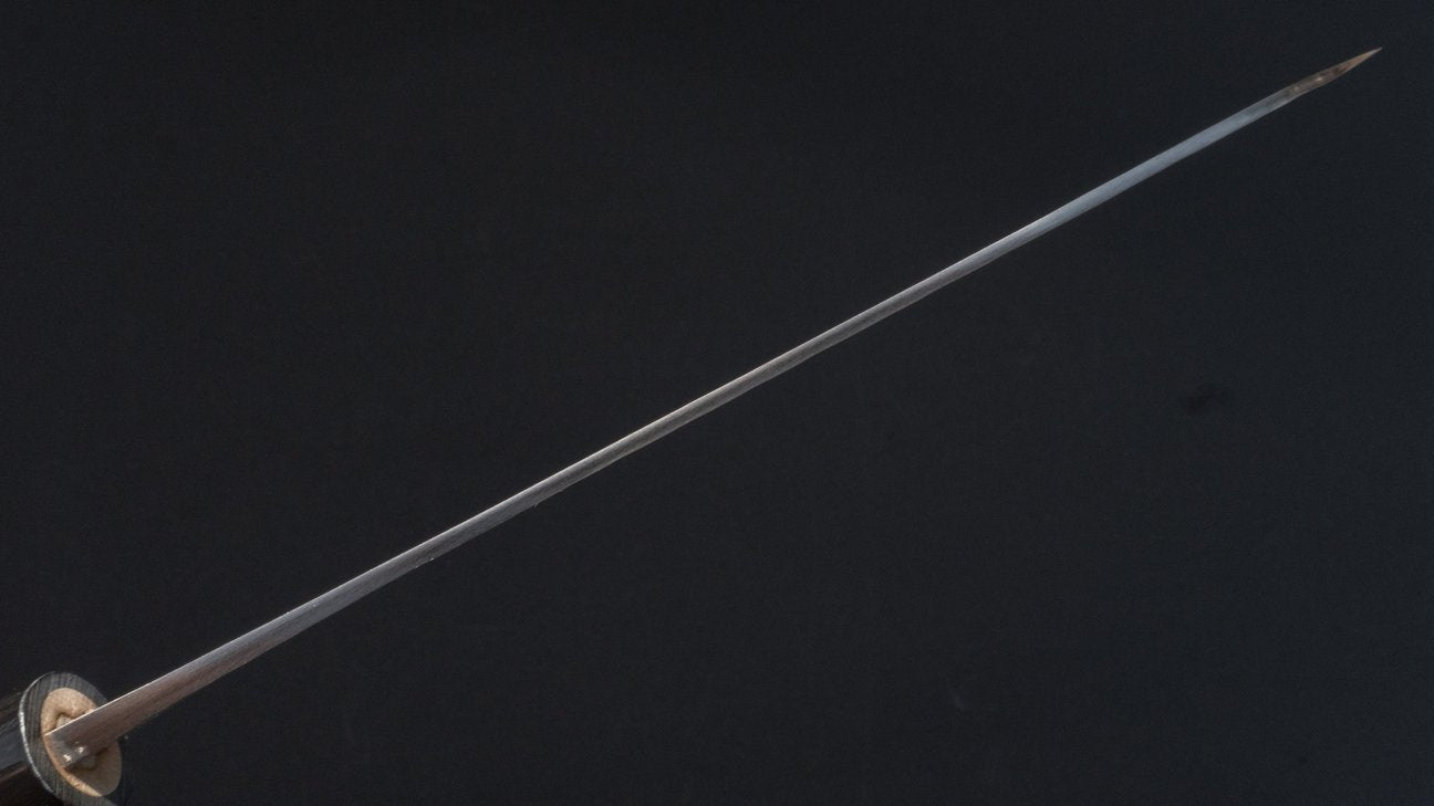 Hitohira NM Tsuchime Santoku 165mm Ho Wood Handle