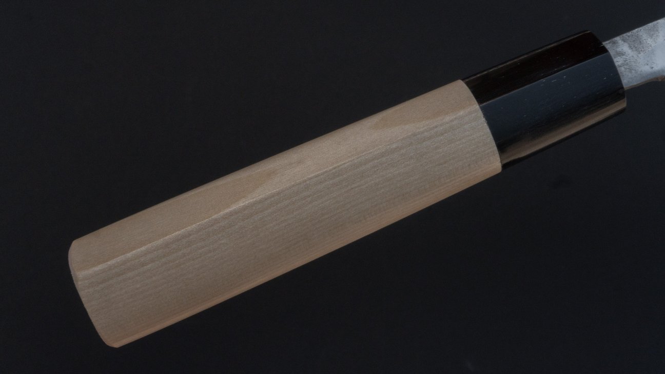 Hitohira NM Tsuchime Santoku 165mm Ho Wood Handle