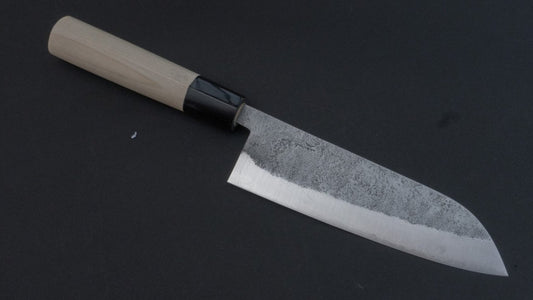 Hitohira NM Nashiji Santoku 165mm Ho Wood Handle
