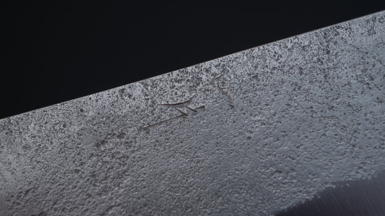 Hitohira NM Nashiji Santoku 165mm Ho Wood Handle